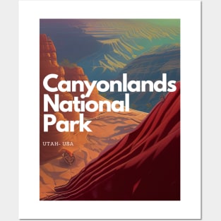 Canyonlands National Park hike Utah United States Posters and Art